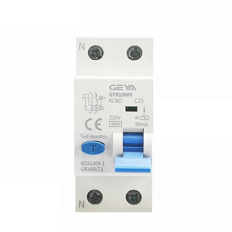 Disjoncteur différentiel GYR10NM pour couper le courant en cas de fuite