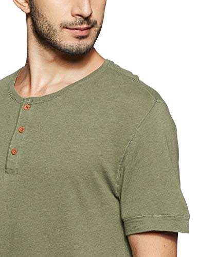 Image of GAP Men's Plain Regular Fit T-Shirt