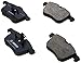 BOSCH BP1257 QuietCast Premium Semi-Metallic Disc Brake Pad Set - Compatible With Select Saab 9-3; FRONT