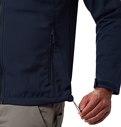 Columbia Men's Ascender Hooded Softshell Jacket, Collegiate Navy, X-Large #TOP3