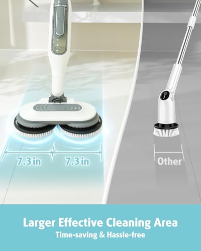 Image of AIR U+ Newly Upgraded Steam Mop Replacement Brush Pads for Shark Steam and Scrub Mop S8201 S8001 S7201 S7000 Series (2 Count)