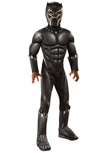 Rubie's Deluxe Black Panther Costume for Children X-Large