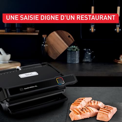 Gril Électrique Tefal OptiGrill Elite GC760812 – 2200W, 16 Programmes, Nettoyage Facile - vue 7