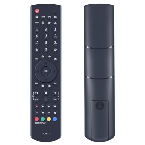 GOUYESHO Nuevo Mando a Distancia de Repuesto para ANSONIC Oki 24SMH1 22FHD1 K20LV1H K22LV1F K24LV2H K24LV3H L19VE PHTUV L22VE  FHTUV 32SMH1 40SMF1 39FHD1 24HD1 20HD1 32HD1 32HD1 22HD1. 24SMH1 22FHD1