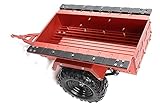 Integy Realistic Leaf Spring 1/10 Size Utility Box Trailer for Scale Crawler Truck