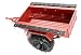 Integy RC Model C30566RED Realistic Leaf Spring 1/10 Size Utility Box Trailer for Scale Crawler Truck