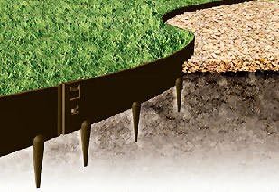 Kinsman 39 x 3 in. Everedge Lawn Edging, Brown - Pack of 5