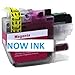 Produktbild Now Ink Tintenpatronen Magenta LC-3219XL LC-3219XLM kompatibel mit Brother MFC-J5330DW, J5335DW, J5730DW, J5930DW, J6530DW, J6930DW, J6930DW, J6935DW (XL Kapazität LC-3219xl, Magenta)