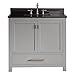 Avanity Modero 36 in. Vanity Combo in Chilled Gray finish