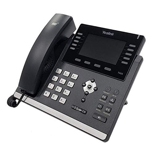 Yealink T46S - T46S UP to 16 SIP-Accounts - 10.922 cm (4.3 ) LCD, 480 x 272, T4S, USB 2.0, 16 SIP, 16 VoIP, PoE, 2X RJ-45, 2X RJ-9, RJ-12