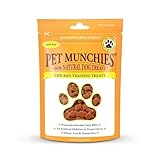 Pet Munchies Chicken Dog Training Treats, Grain Free Tasty Bites with Natural Real Meat, Low in Fat 50g