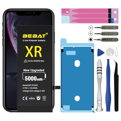 BEBAT iPhone XR Replacement Battery Cover