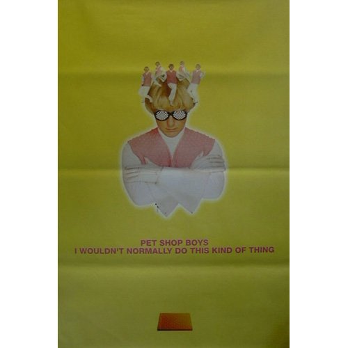 Poster Pet Shop Boys habiller un grand mur blanc affiche musique 100x150 cm