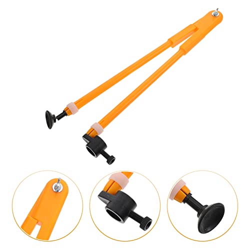 Bússola grande para ensino de matemática para professores: compasso de madeira de geometria para esb