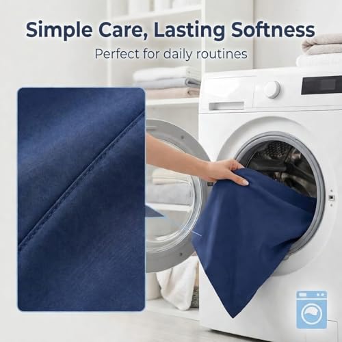Image of 2-Pack Toddler Travel Pillowcases -100% Soft Microfiber, Breathable and Hypoallergenic - 14 inch by 20 inch Kids Pillowcases fits Pillows 14x19, 13x18 or 12x16, Solid Navy
