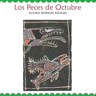 Diseño de la portada del título Los peces de octubre