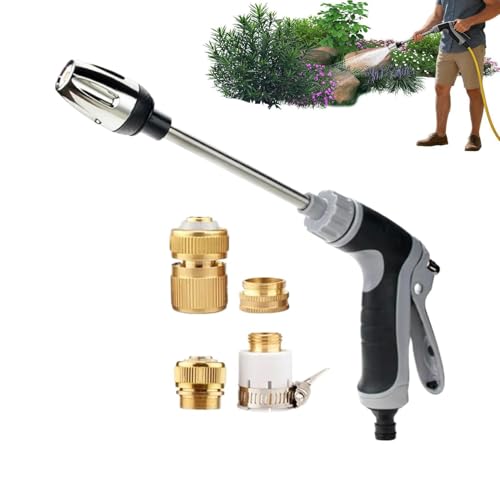 Power Washer,360 Degree Rotating Cleaning Sprayer | 3 Modes Handheld Pressure Washer,for Lawn Outside Home Deck Patio Window Car