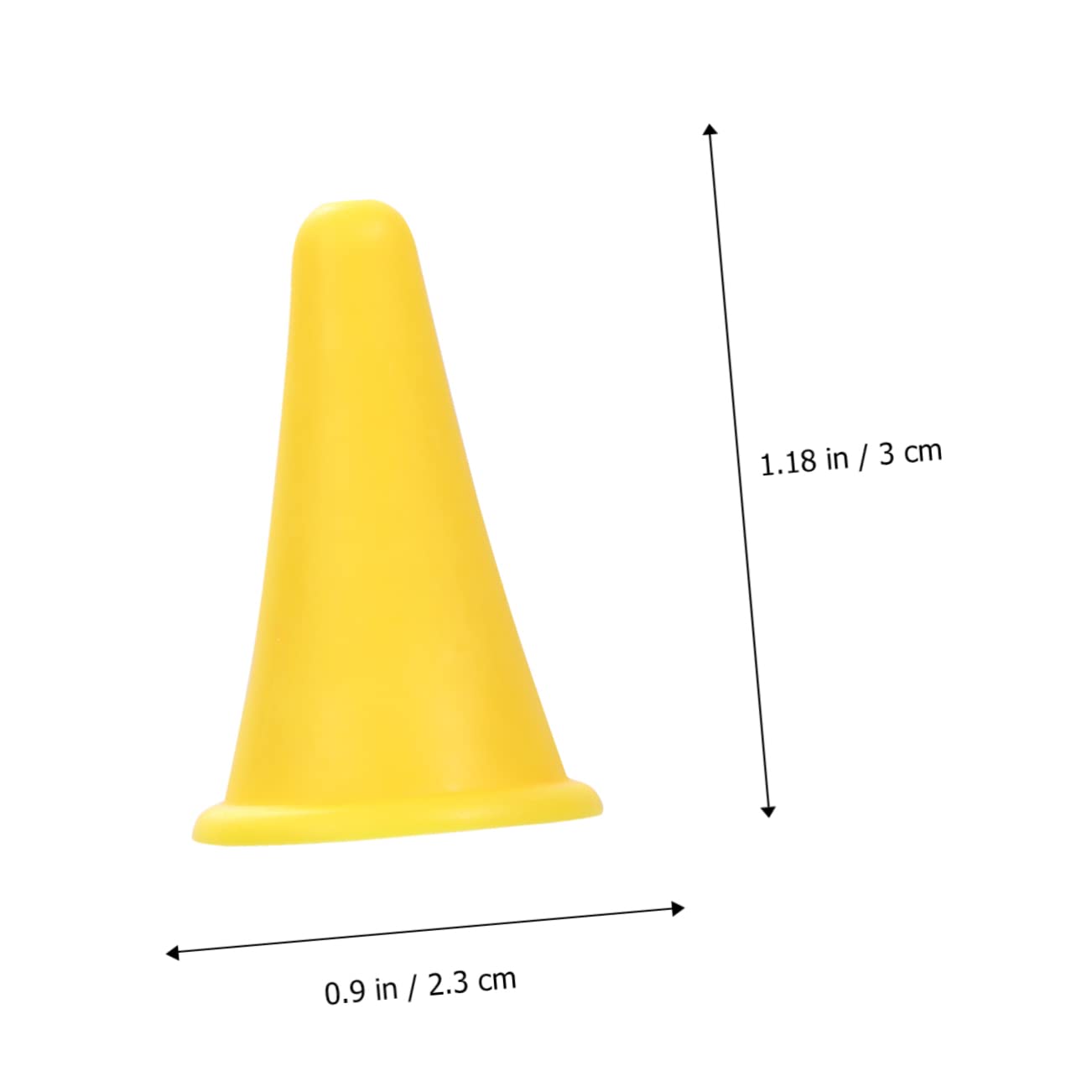 Homoyoyo 10 Pcs Silicone Knitting Needle Caps Skid Resistant Protectors for Knitting Needle Tips