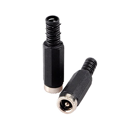 Conector DC 5.5mm x 2.5mm hembra pack x10 miniatura 2