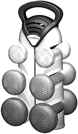 Ecowellness Soft Iron Dumbbell Family Exercise Equipment 12kg (QB-132T-B)