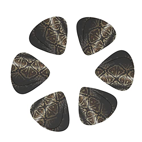 Pack de 12 médiators en peau de serpent pour guitare électrique Guitare acoustique Diverses guitares - Les Beatles, Paul McCartney, John Lennon, RIngo Starr, George Harrison Pack de 12 médiators en peau de serpent pour guitare électrique Guitare acoustique Diverses guitares