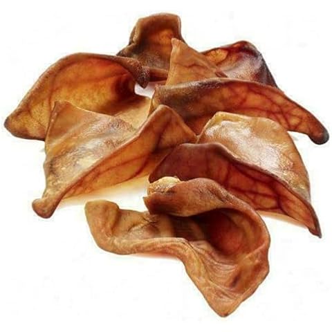 Express Pet Supplies 20 x Extra Large Pigs Ears Dog Treat Chew - 1kg Cover
