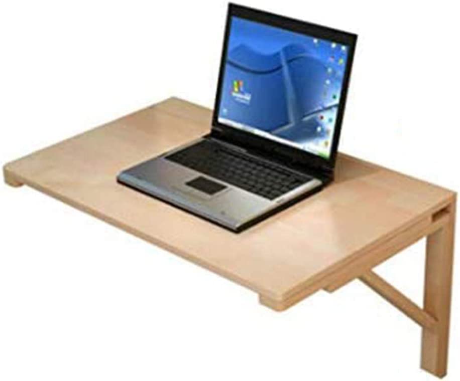 Table murale en bois massif pliante pour créer un coin repas dans la cuisine