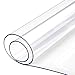 Yizunnu Mantel de PVC transparente de 1 mm a prueba de agua de vidrio suave transparente cubierta protectora de mesa 60x120 cm