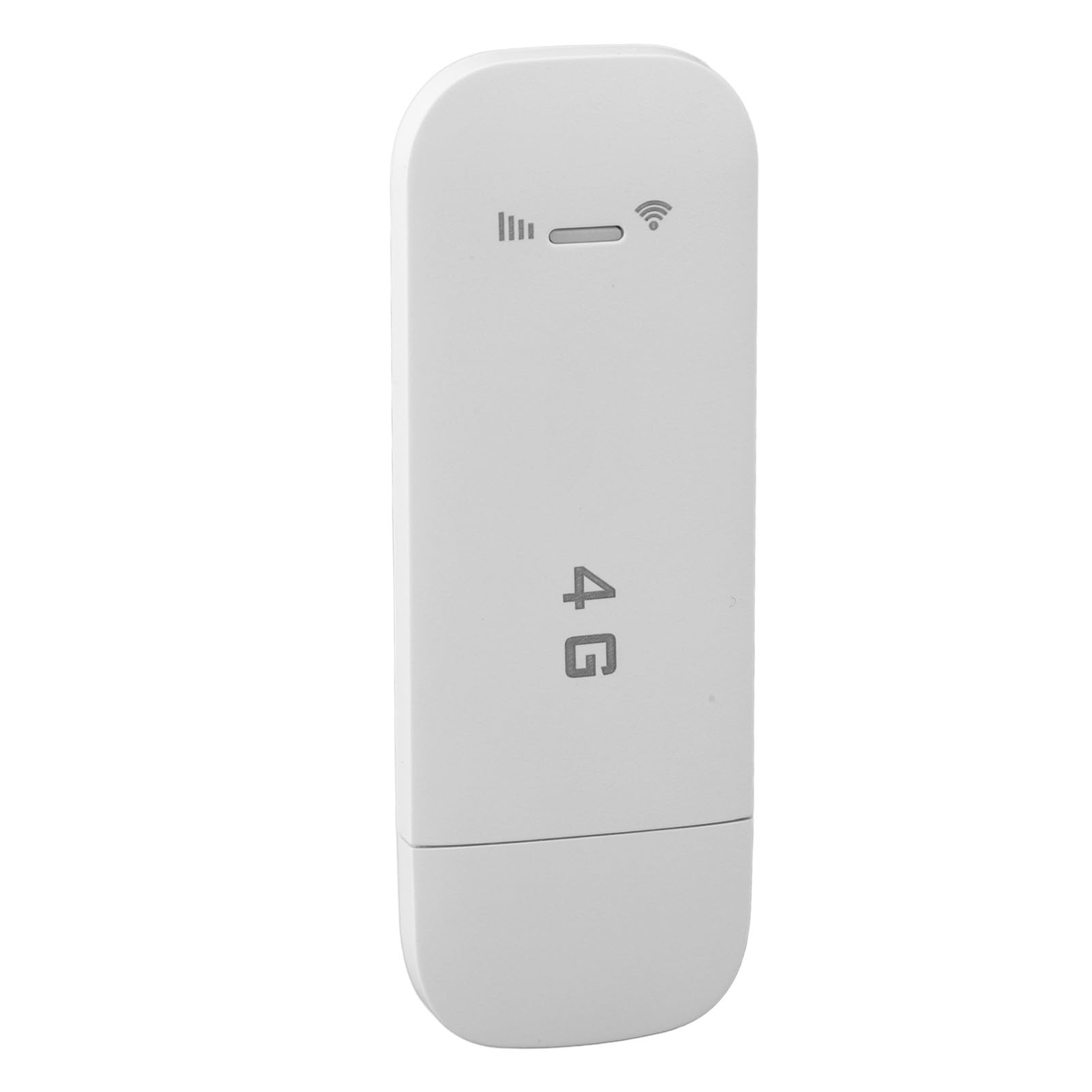 Enrutador WiFi Portátil USB 4G LTE con Ranura para Tarjeta SIM, Puertos 0 Dispositivos, Cifrado WPA WP, Color, Dispositivo de Punto de Acceso (White)
