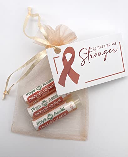 Physassist Oncology Lip Balm Usda Organic Unflavored Moisturize, Hydrate & Protect Dry Parched Lips During Chemo Or Radio Usda Organic. 3 Pack #TOP1