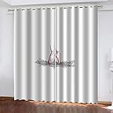 🌹 Nuestras cortinas opacas se venden por pares: cada cortina mide 84 x 229 cm (ancho x alto) y el ancho total de ambos paneles es de 168 cm x 229 cm.