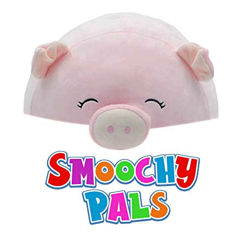 Linzy Plush 15" Smoochy Pals Pink Pig, Ultrasoft Stuffed Animal Plush Toy, Cute Squishy Hugging Plush Pillow Pet, For Kids, Room Decoration, Travel #TOP3