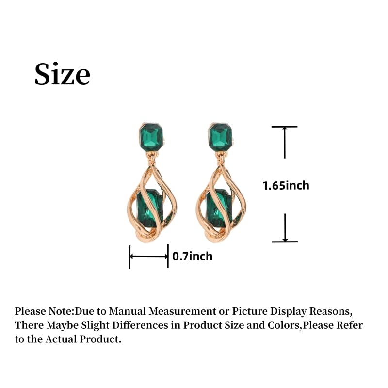 Women's Ear Clips Non Pierced Clip On Earrings Dangle Earrings2