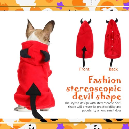 Disfraz Halloween Diablo KALLORY para Perro Talla L miniatura 7