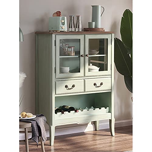 ZZJWMJGC Weinschrank Retro Weinschrank Mit Schubladen Holz Sideboard Mit Weindisplay Für Küche Esszimmer Weinregal 3 ZZJWMJGC Weinschrank Retro Weinschrank Mit Schubladen Holz Sideboard Mit Weindisplay Für Küche Esszimmer Weinregal