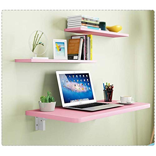 Table pliante murale en bois massif pour coin repas et bureau de studio