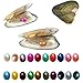 10PC Freshwater Cultured Pearl Oyster with 7-8mm Oval Pearl Inside Random Color 10 PCS