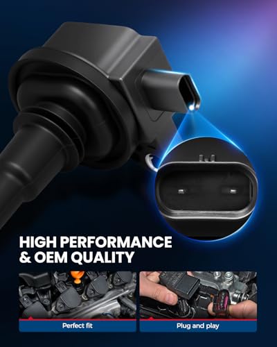 Image of KAX Ignition Coil Pack Fit for Ford F-150 2018-2020 5.0L | Mustang 2018-2020 5.0L, Mustang 2023 5.0L UF835