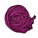 AMOS and SAWYER Solid Fabric Wrap/Layer, Newborn Baby Layer Photography Prop (Dark Magenta)