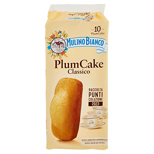 Mulino Bianco Merendine Plumcake con Yogurt, Snack Dolce per la Merenda, 330 g
