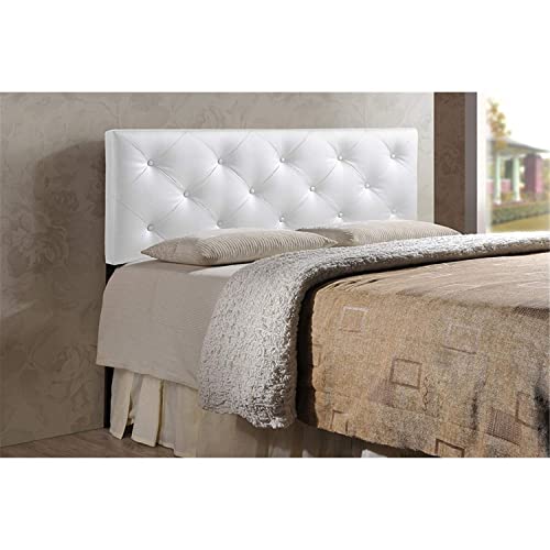 Baxton Studio Bedford Queen Sized Headboard, Black #TOP1