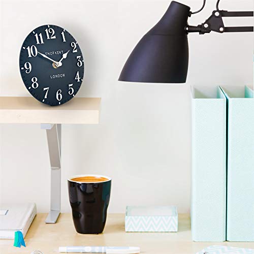 Reloj de mesa árabe Thomas Kent Mini azul de 15,2 cm para decoración 3