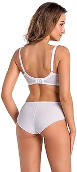 Teyli Marte Gevoerde Dames BH Wit 70J - Comfortabel Kant Met Perfecte Ondersteuning