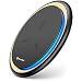 Produktbild Wireless Charger 15W DesertWest Qi Ladegerät schnelle kabellose Ladestation mit Kabel und LED-Indikator für iPhone 13/12/ 12 Pro/ 11/11 Pro/ 11 Pro Max/XS Max/Samsung Galaxy S21/ S20 Huawei usw.