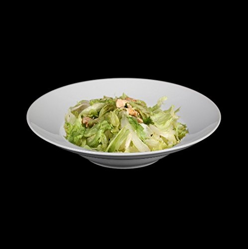 Holst Porzellan PB 23 Lot de 6 Assiettes Creuses en porcelaine Classique Blanc 22,5 x 22,5 x 5 cm 0,25 l
