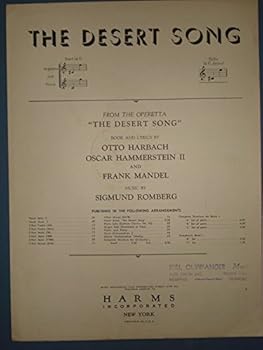 The Desert Song from the Operetta "The Desert Song" (Solo in C), Sigmund Romberg