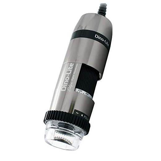 Dino-Lite USB Digital Microscope AM7115MZT - 5MP, 20x - 200x Optical Magnification, Measurement, Polarized Light