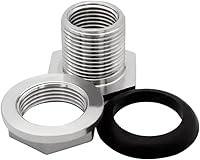 Vista 5 de Beduan 1" Conector Hembra de Mamparo para Tanque de Agua de Acero Inoxidable Thru-Hull