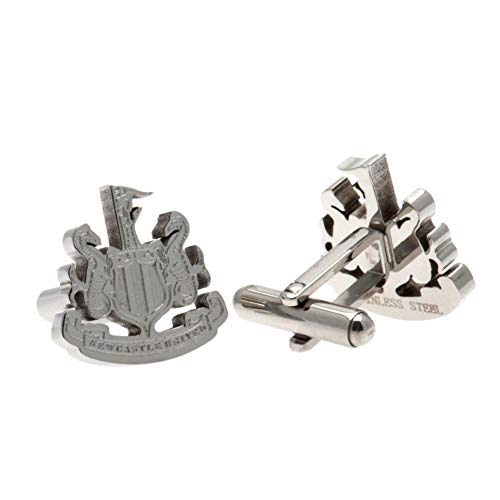 Boutons de Manchette Newcastle United F.C. en Acier Antiternissement Durable