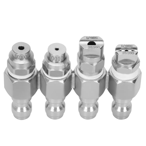 Image of 4 Way Rod Nozzle suitable for 2-3 GPM Rod Pressure Washer Nozzle